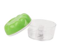 Generic Broyeur à Ail ABS, Lames Tranchantes en Acier Inoxydable, ail Universel Transparent pour la Maison (GREEN)