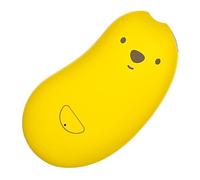 Generic Broyeur à Ongles électrique pour bébé, avec 6 Têtes de Meulage, Chargement USB Sûr pour les Soins des Ongles de bébé à Domicile, Léger et Portable (YELLOW)