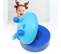 Generic Brun à Doigt en Bois, Jouets Rythmiques éducatifs Précoces Faciles à Utiliser pour Les Enfants pour Les Enfants (Blue)