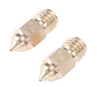 Generic Buses Résistantes à L'usure en Laiton pour Imprimante 3D Ender 5 Maximum Hotend 10 Pièces 0.4MM 0.2MM 0.6MM 0.8MM Buse D' Haute Vitesse pour Filaments PLA ABS TPE TPU PC