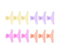 Generic Butfly Design Coil Clamp/Holder, Bars Colorés Claign Clails, Outils pour le Style du Salon pour le Salon de Coiffure pour le Salon (Salon de coiffure en cristal)