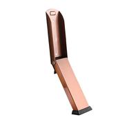 Generic Butoir de Porte Cale-porte Pliable Support à Pédale Bloque-porte en Métal Arrêt Robuste Conception Compacte pour Rangement Facile Adapté pour la, Couleur Bronze