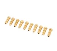 Generic Buzle en Laiton de l'imprimante 3D, 10pcs Kit de Buse de Hachage d'extrudeurs à Extrusion à Extrusion à Usage Industriel (0,4 mm)