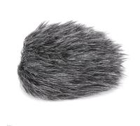 Generic BY-MM1 Pare-brise de Microphone en Fourrure Douce pour Enregistrement en Extérieur, Matériau en Peluche Végétale, pour les Utilisateurs de Micro BY-MM1