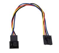 Generic Câble Adaptateur de Ventilateur dédié 5 Broches à 4 Broches, Haute compatibilité pour Les Ventilateurs PC Standard, 5 Pièces