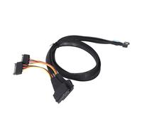 Generic Câble Adaptateur Plug and Play PCIE 5.0 X8 vers .2 NVMe de Haute qualité, Conception Compacte pour Une Transmission de Puissance Fiable 1 Pièce