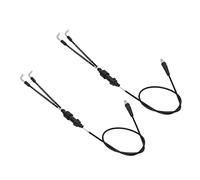 Generic Câble d'accélérateur de Remplacement pour Banshee 350 YFZ350 1987-2006 - Jeu de Câbles de Traction en Métal 01 0813 - Résout les Problèmes de Démarrage, les Problèmes de Verrouillage des