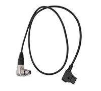 Generic Câble d'alimentation à Angle Droit D Tap vers XLR pour Caméra F5 F55, Connexion Stable pour la Réalisation de Films, adapté aux Panneaux Lumineux LED