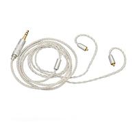 Generic Câble de Casque, 3,9 Pieds de Longueur, Prise 3,5 Mm MMCX HiFi 4 Cœurs, Câble de Remplacement pour ES10 pour UE900 pour AM PRO10