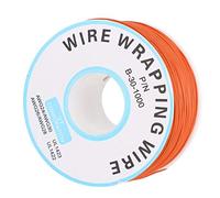 Generic Câble de Connexion à Noyau Unique en Fil de Cuivre étamé, Solide et Durable, Utilisable pour L'assemblage de Circuits Imprimés, 0.25mm, 1x (ORANGE)