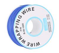 Generic Câble de Connexion à Noyau Unique en Fil de Cuivre étamé, Solide et Durable, Utilisable pour L'assemblage de Circuits Imprimés, 0.25mm, 1x (BLUE)