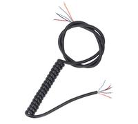 Generic Câble de Détecteur de Métaux de Haute qualité, Cordon de Connexion en Caoutchouc et Laiton Flexible pour Amateurs Chercheurs de Trésors 1 Pièce
