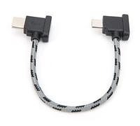 Generic Câble de Données de Télécommande Connexion Stable pour Air 2 Mini 2 Transfert D'images USB Rapide Nylon Noir 5,9 Pouces 1 Paquet pour Les Amateurs de Vol