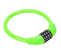 Generic Câble de Verrouillage de Vélo à Combinaison sécurisé à 4 Chiffres, Antivol Robuste pour Vélos, Scooters électriques et Planches à Roulettes, étanche et Portable (GREEN)
