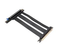 Generic Câble d'extension de Carte Graphique, Câble de Colonne Montante Pliable PCIe 5.0 pour Les Serveurs (30cm)