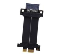 Generic Câble d'extension GPU, PCIe 4.0 2 Go/S Câble d'extension pour Les Jeux (10 cm)