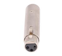 Generic Câble Micro XLR à 3 Broches, Adaptateur XLR pour Le Microphone ADPTER avec Adaptateur de Câble Microphone 2pcs 3 Broches Mâle à Socket Féminin pour Le Street de Jeu en Direct en Studio