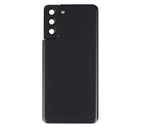 Generic Cache Batterie d'appareil Photo Compatible avec Samsung Galaxy S21+ 5G S21 Plus 5G G996 G996B Coque arrière de Rechange en Verre + adhésif Double Face + lentille Noire