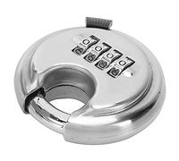 Generic Cadenas à Mot de Passe Robuste avec Structure en Acier Inoxydable pour Remorques, Casiers de Stockage et Portails