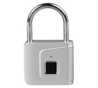 generic Cadenas Intelligent à Empreintes Digitales - Serrure électronique sans clé avec étanchéité IP56, capacité de 10 Empreintes Digitales et Code D'urgence pour la sécurité de la