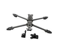 Generic Cadre de Quadricoptère Démontable avec Bras de 5 Mm et Bras de 7 Pouces, noir