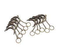 Generic Cadre de Sac à Main en Métal, Fermoir à Baiser, Ton Bronze, 10 Pièces, Style Simple pour L'artisanat de Bricolage, 5cm