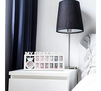 Generic Cadre Photo DIY « Ma Première Année » pour la Croissance de Votre bébé, Cadre Photo de Haute qualité, Plastique Blanc, pour les Nouveaux Papas, 4 X 6 Cm (WHITE)