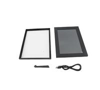 Generic Cadre Photo Numérique WiFi Intelligent, écran Tactile de 10,1 Pouces, Planificateur Familial en Nuage pour le Bureau à Domicile, Rappel Médical, Galerie D'art, Synchronisation avec les (BLACK)