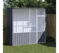 Generic Cadre Robuste, Clôture Soudée, Grande Salle d'activité, Cage de Vol d'oiseaux de sécurité Supplémentaire, 215x78x200 Cm pour Poulets (215 x 78 x 200 cm)