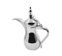 Generic Cafetière Arabe Bouilloire Du Moyen- Dallah Distributeur de Boissons En Acier Inoxydable Théière Cafetière pour Barbecue Eid Al-, 700 ml