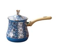 Generic Cafetière/chocolatière, Facile à Nettoyer, avec Système Anti-débordement, Multifonctionnelle, En Acier Inoxydable, pour La Cuisine et Le Camping, 550 Ml