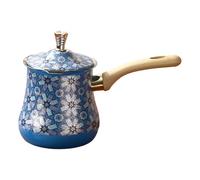 Generic Cafetière/chocolatière, Facile à Nettoyer, avec Système Anti-débordement, Multifonctionnelle, En Acier Inoxydable, pour La Cuisine et Le Camping, 900 Ml