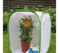Generic Cage à Insectes Pliable et Ventilée avec Large Ouverture à Fermeture éclair pour Observer Les Insectes, 23,6 X 23,6 X 35,4 Pouces, pour étudiants et Familles