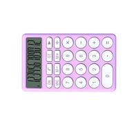 Generic Calculatrice Portative de Dessin animé avec Grand écran pour Une Expérience Mathématique Agréable (Purple)