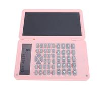 Generic Calculatrice Scientifique Pliable avec Tablette d'écriture LCD de 6 Pouces, Calculatrice de Bureau à Affichage Double Ligne pour l'école, Le Bureau, l'ingénierie et Les Affaires, Portable