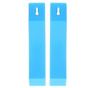 Generic Cale D'haltère en Silicone pour soulevé de Terre, Plaques de Déchargement de Charge D'haltère Résistantes aux Hautes Températures, 2 Cales Antidérapantes pour Haltères, Pratique pour le (BLUE)