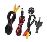 Generic Caméra de Recul Haute sensibilité 12 V, Caméra de Recul étanche avec Grand Angle de 170 ° pour la Marche Arrière et la Conduite en Toute sécurité
