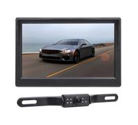 Generic Caméra de Recul sans Fil pour Camion HD 1080P avec Nocturne Écran LCD 5 Pouces Caméra de Recul étanche IP69 pour Camions, Pickups