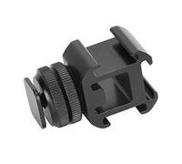 Generic Camera en Aluminium Support de Chaussures Chaudes, Support d'adaptateur de Chaussures Chaudes 1/4 '' Vis à Double Couche Un pour Trois de à Froides Chauffantes