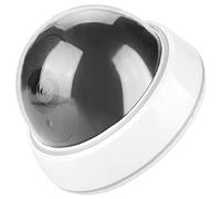 Generic Caméra Factice, Lumière LED de Simulation Réaliste pour Supermarchés, Hôtels et Bureaux, ABS, Diamètre 4,9 Pouces, Hauteur 3,5 Pouces