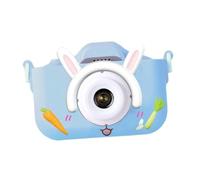 Generic Caméra Jouet pour Enfants avec Accessoires Amusants, lapin de couleur bleue