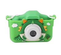 Generic Caméra Numérique pour Enfants Multifonctionnel avec écran IPS HD, Longue Durée de Vie de la Batterie, pour Les Garçons et Les Filles âgés de 3 à 12 Ans, Matériau en Silicone Premium (Green)