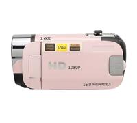 Generic Caméscope, Obturateur électronique, Trou fileté 1/4", Port USB, Zoom 16x, Appareil Photo Numérique 16 MP avec Lumière d'appoint pour l'enregistrement de la Croissance du bébé. (Pink)