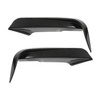 Generic Canard d'aération de Pare-chocs Avant, Paire Gauche Droite ABS de Remplacement pour Série 3 F30 F31 F3 320i 328i M Sport, Mise à Niveau du Séparateur de Vent en Fiber de Carbone (style