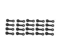 Generic Capes de Raccord de Graisse, 20pcs Zerk Aliment Capuchage GRASSE Ajustement Brake Saider Vis Couvre-poussière Couvre de Frein Capuche de Saignement de Frein (BLACK)