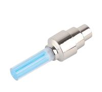 Generic Capteur de Mouvement de Lampe de Buse de Pneu de Lumière de Capuchon de Valve de Roue de LED Bleue, Longue Durée de Vie de la Batterie, Idéal pour Les Vélos