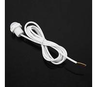 Generic Capteur de Mouvement Infrarouge du Corps Humain avec Haute sensibilité pour Couloirs, Salles de Bains, économie D'énergie, Détection 120°, 4-5 M, DC5-24 V, PVC Blanc, 2,5 X 3,6 Cm