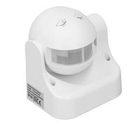 Generic Capteur de Mouvement Infrarouge, Interrupteur étanche, Détection Intelligente pour Usage Résidentiel, économie D'énergie ABS (WHITE)