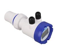 Generic Capteur de niveau d'eau à ultrasons, compteur numérique de profondeur de liquide avec affichage LED pour traitement des eaux usées, alimentation et exploitation minière