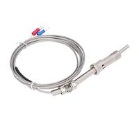 Generic Capteur de Température de Type K avec Conception de Sonde à Vis Thermocouple Très Sensible 0-800 ℃ pour L'énergie électrique Chimique et les Machines Longueur 2000 Mm